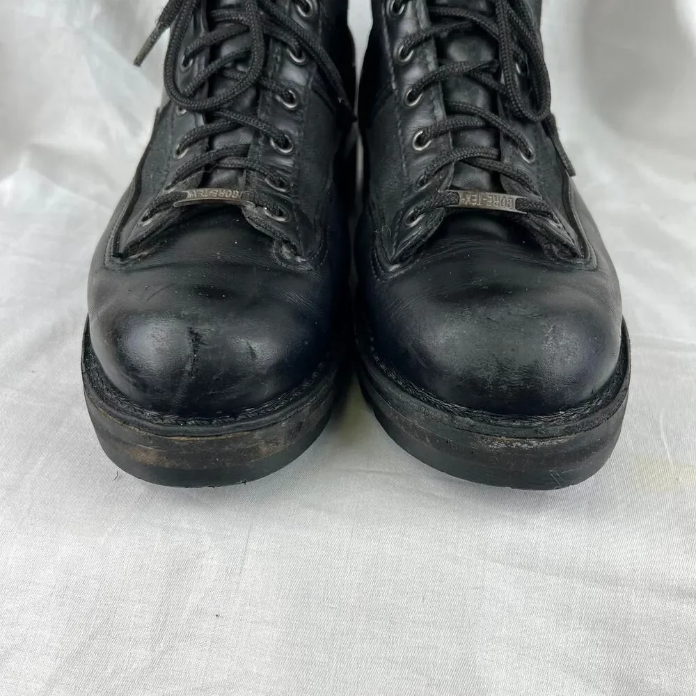 Danner 25200 Black Leather Gore-Tex Lace Up boots Size US 10